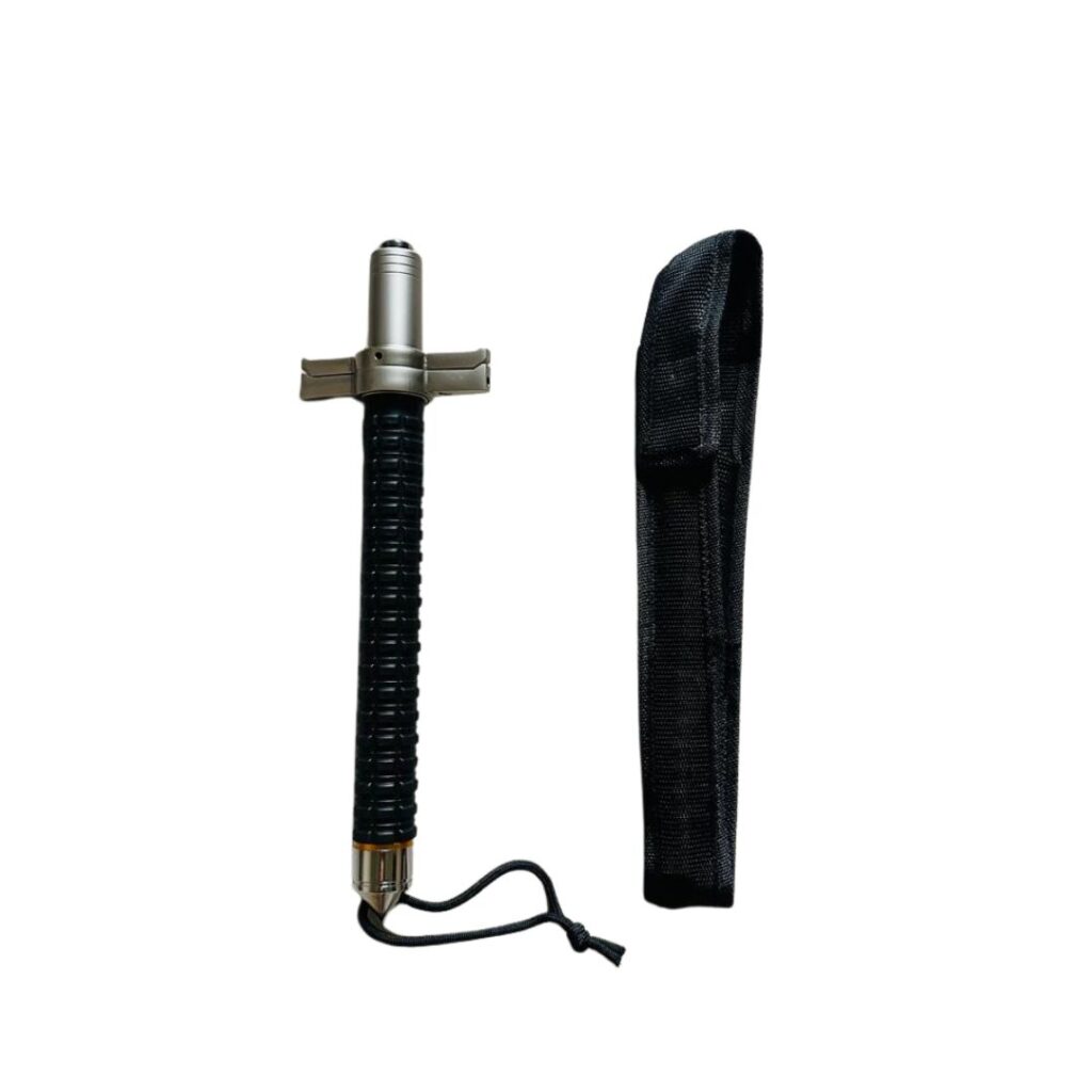 Premium Defense Stick with Carry Cover – Stainless Steel Telescopic Self Defense Stick for Personal Safety